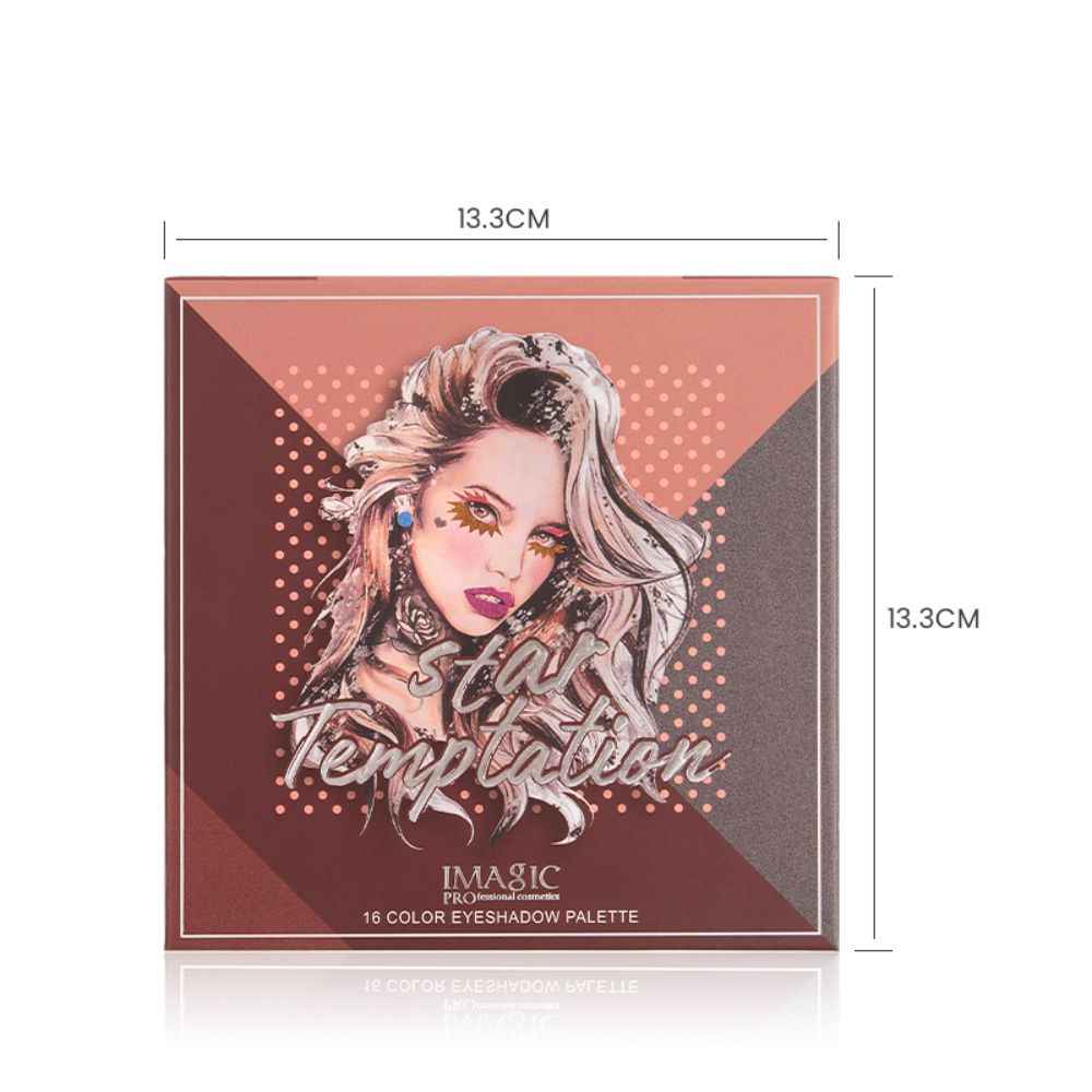 Buy IMAGIC PROfessional STAR TEMPTATION 16 COLOR EYESHADOW PALETTE - 1 Pc - Purplle