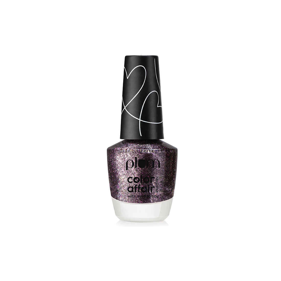 Buy Plum Color Affair Nail Polish All That Glitters Collection | 3D Finish With Pearls & Glitters | 7-Free Formula | 100% Vegan & Cruelty Free | Purple Mist - 167 - Purplle