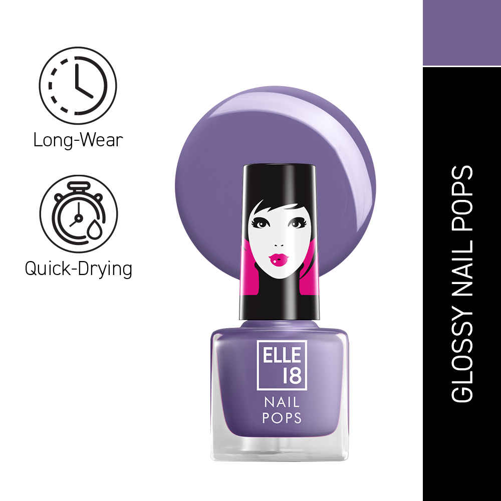 Buy Elle18 Nail Pops 186 5 ml - Purplle