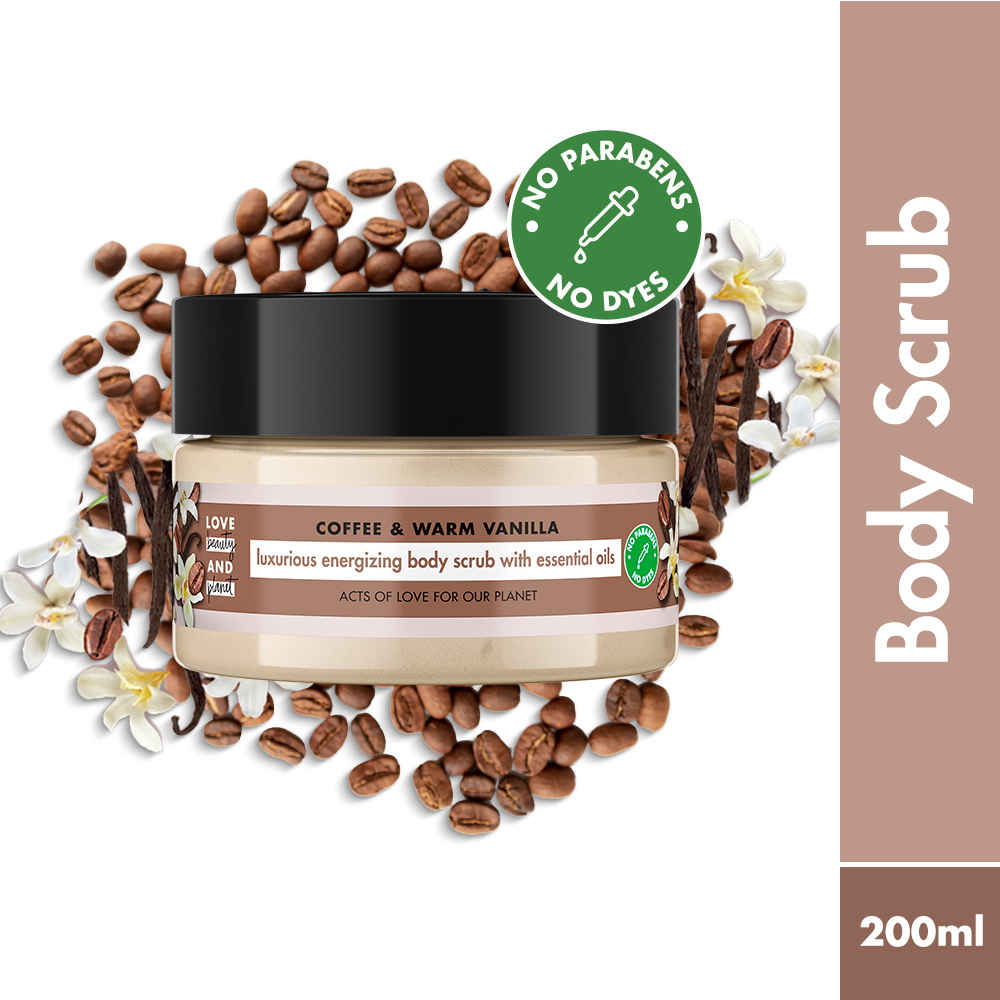 Buy Love Beauty And Planet Exfoliating Coffee & Warm Vanilla Body Scrub 200 ml - Purplle