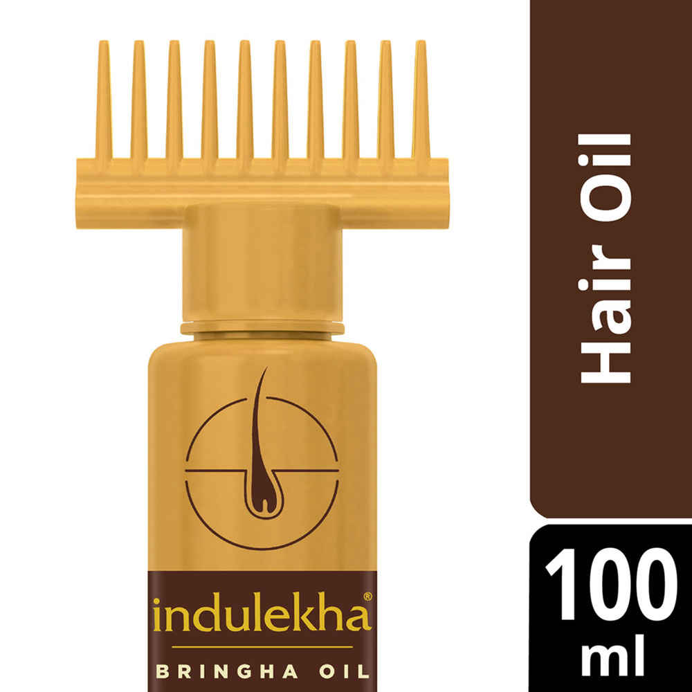 Buy Indulekha Hairfall Control Bringha Oil 100 ml - Purplle