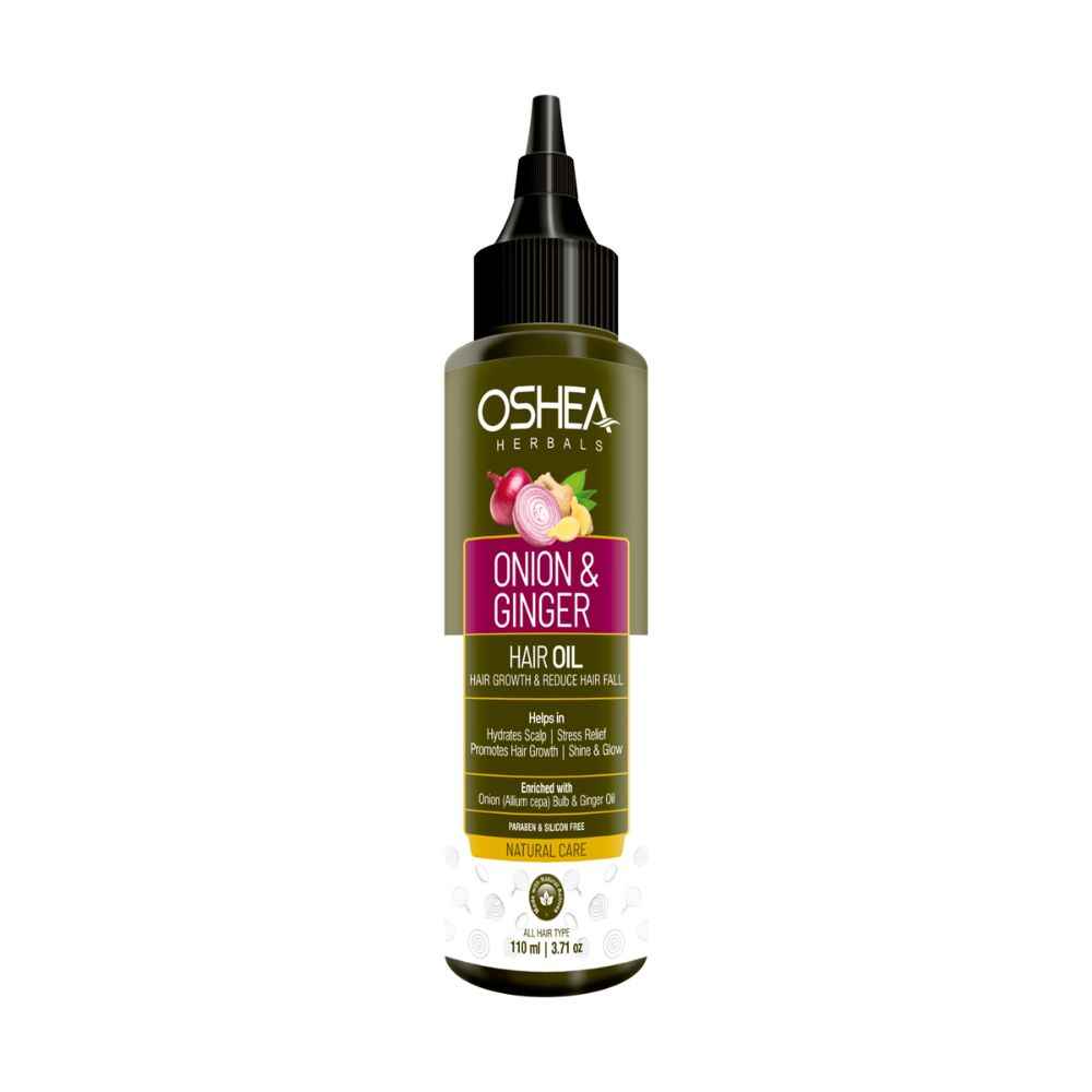 Buy Oshea Herbals Onion And Ginger Hair Oil 110 ml - Purplle