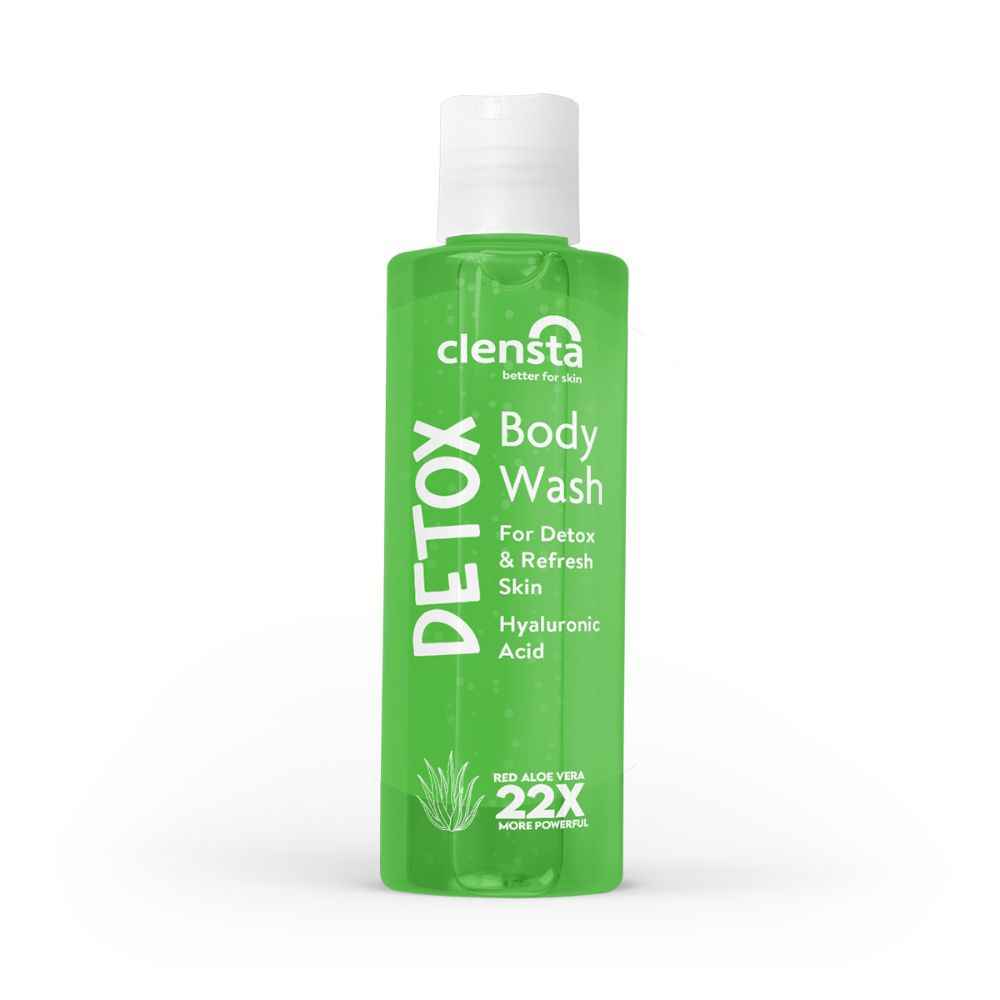 Buy Clensta Detox Body Wash| 200ml| With Red Aloe Vera and Hyaluronic Acid| For Dark Spots Reduction and Glowing Skin| For Men and Women - Purplle