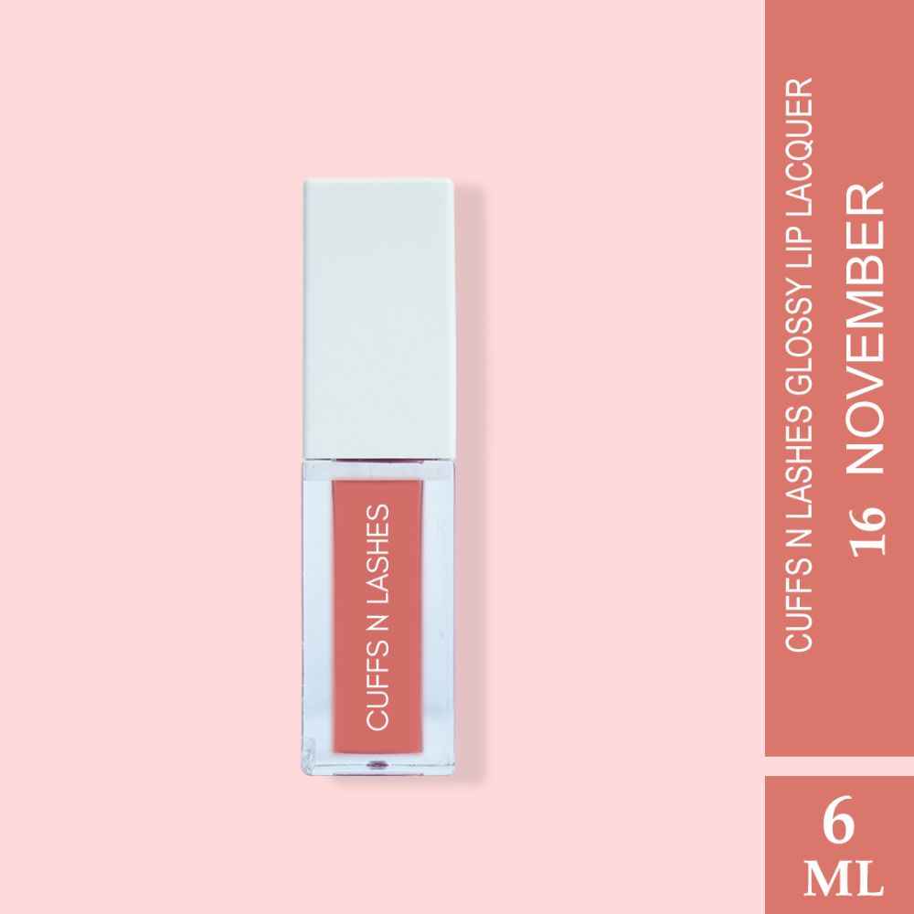 Buy Cuffs N Lashes Matte Liquid Lipstick, NOVEMBER 16 - 6 ml - Purplle
