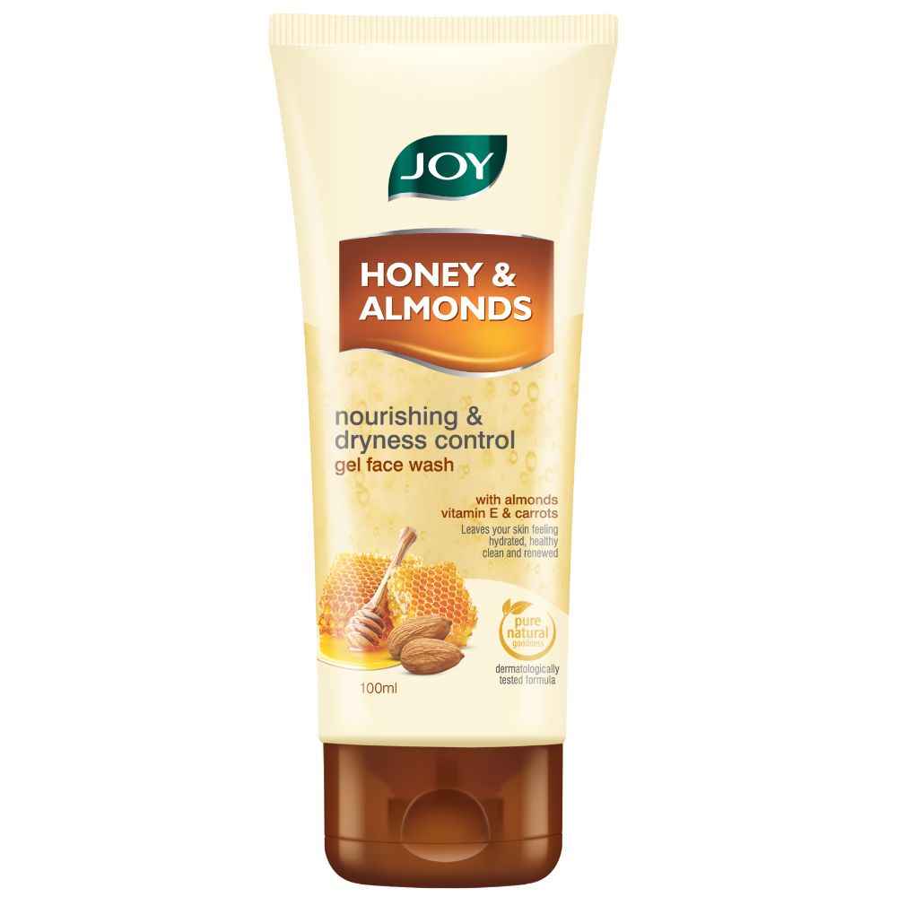 Buy Joy Honey & Almonds Nourishing & Dryness Control Gel Face Wash (100 ml) - Purplle