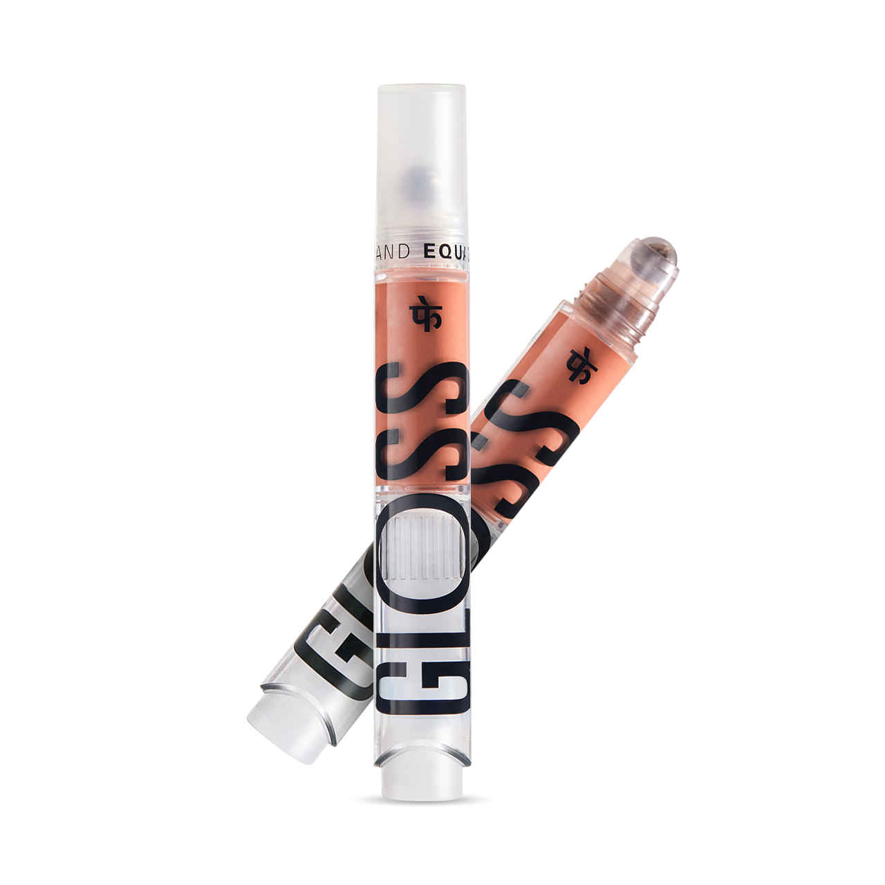 Buy FAE Beauty Peachy Brown Lip Gloss || With Clickable Roller Ball Pen || All Skin tones || Enriched with Passionfruit oil || Vitamin E ||Non Sticky || Hydrating || Vegan (Belonging) - Purplle