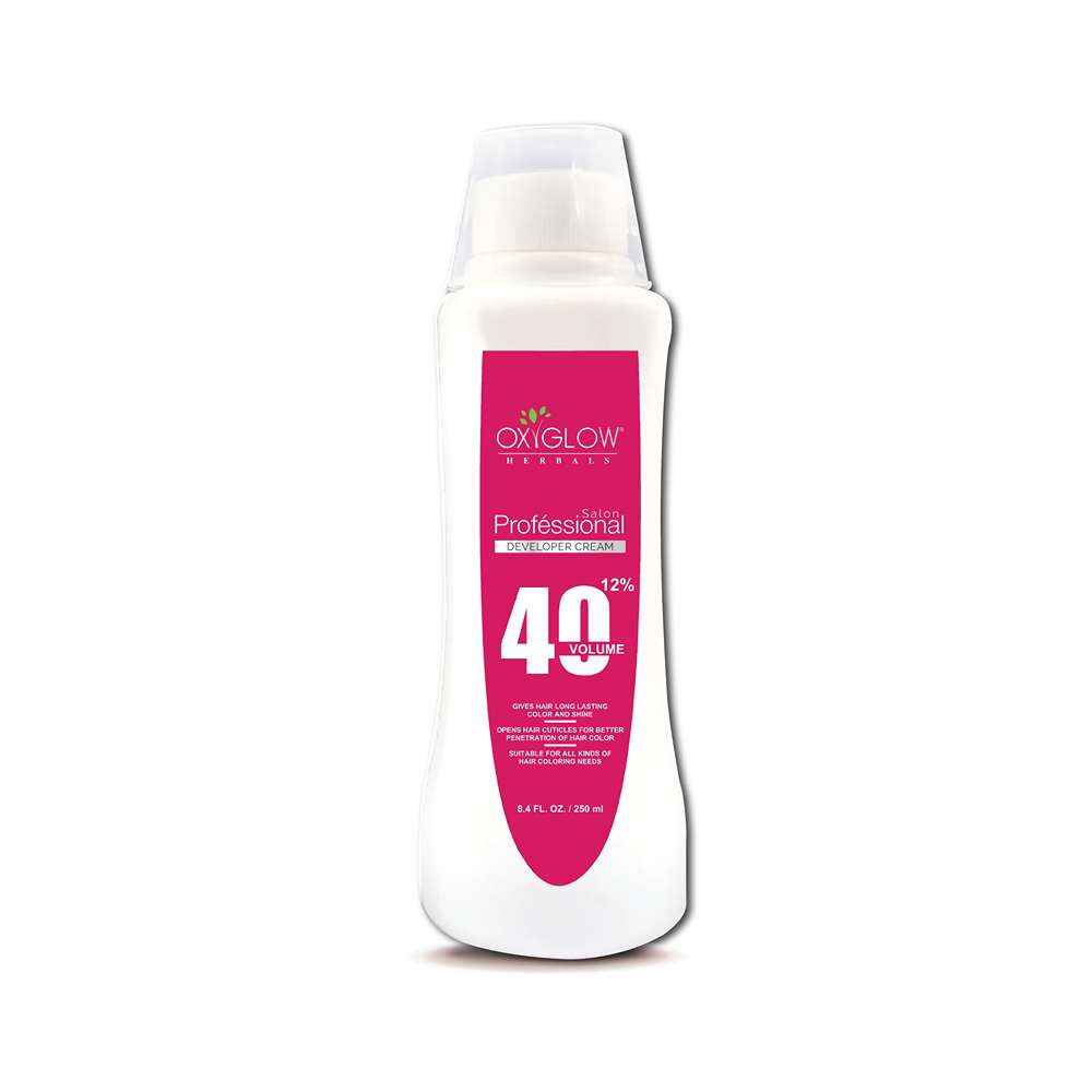 Buy Oxyglow OG Professional Hair developer - 40 volume (12%)- 250 ml - Purplle