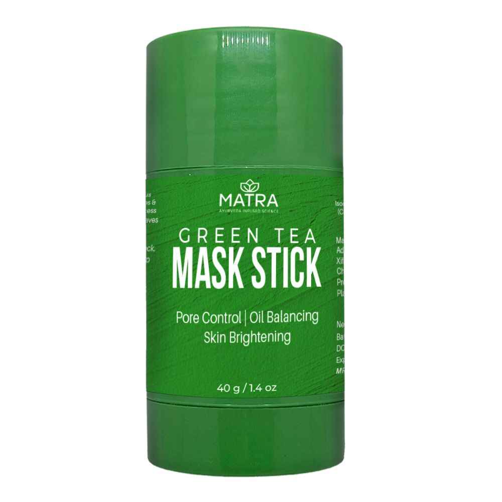 Buy Matra Green Tea Cleansing Mask Stick for Oil Control, Blackheads & Anti Acne - Purplle