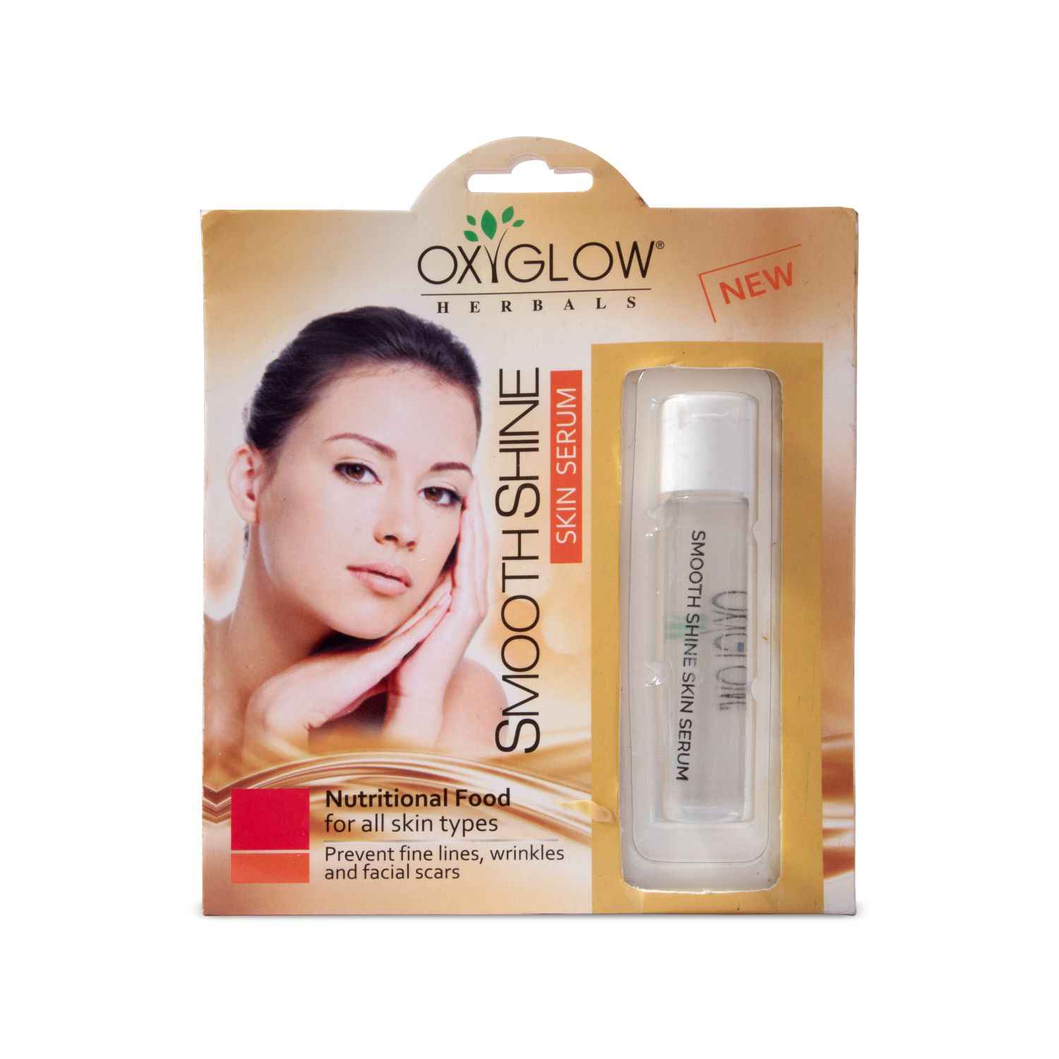 Buy OxyGlow Herbals Smooth Shine Skin Serum - 10ml - Purplle
