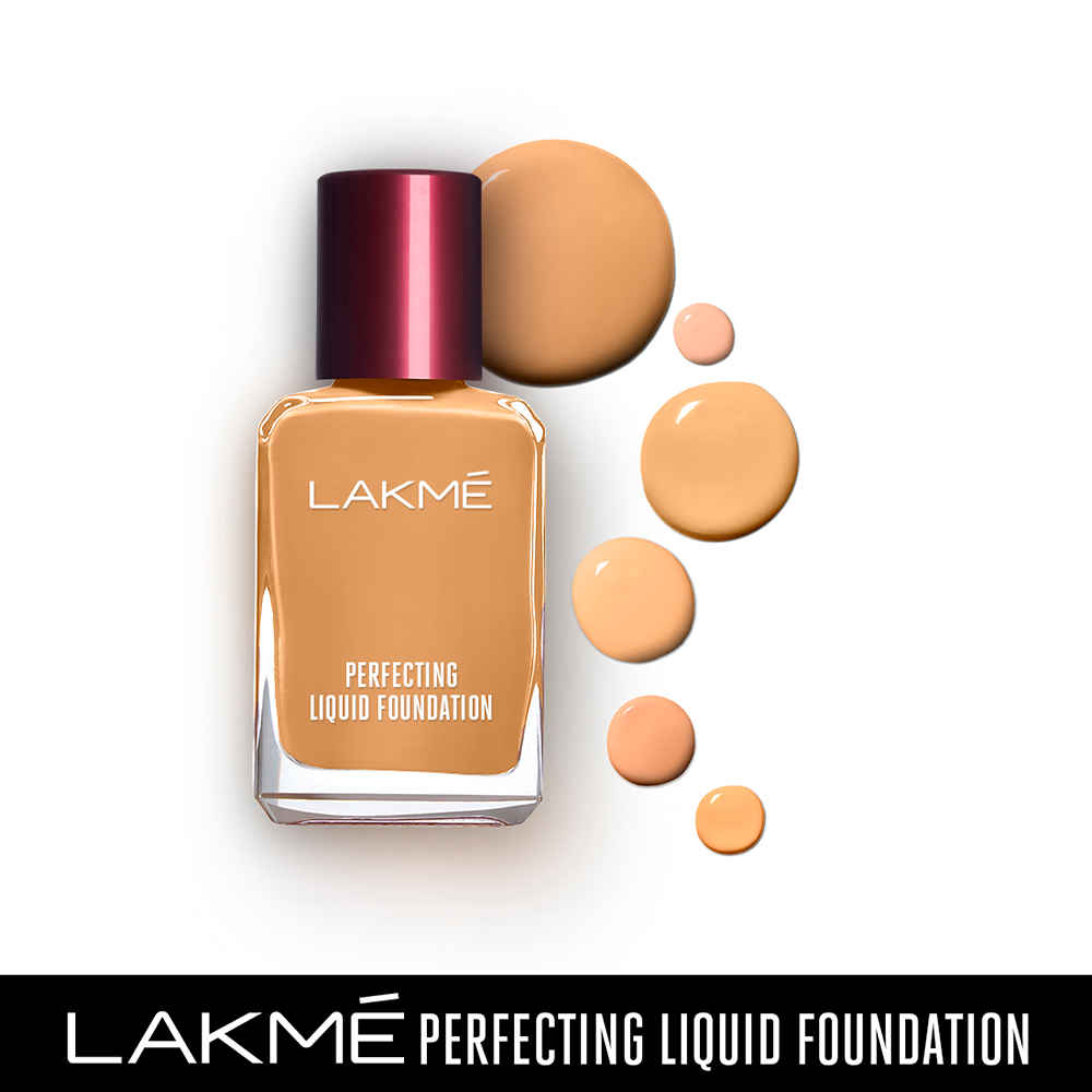 Buy Lakme Perfect Liquid Foundation NaturalCinnamon 27ml - Purplle