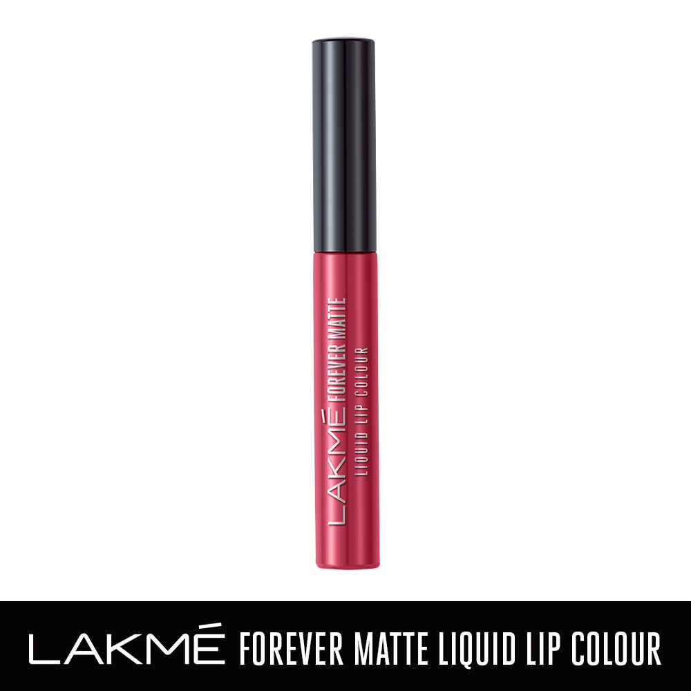 Buy Lakme Forever Matte Liquid Lip 38 Red Candy 5.6 ml - Purplle