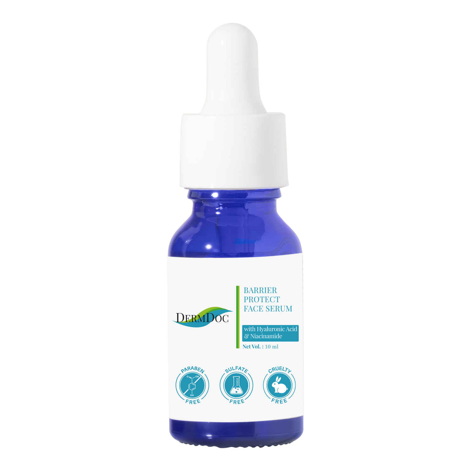 Buy DermDoc Barrier Protect Face Serum with Hyaluronic Acid & Niacinamide (10 ml) - Purplle