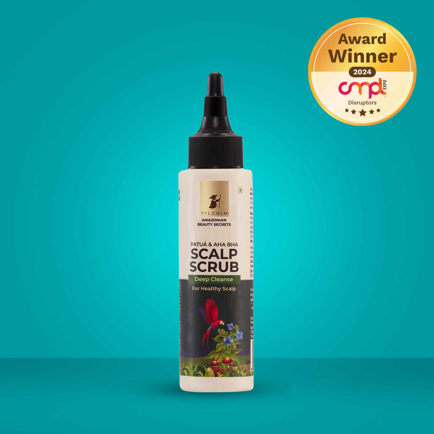 Buy Pilgrim Patua & AHA BHA Scalp Scrub Deep Cleanse For Healthy Scalp | Silicone Free Gentle Exfoliating Scrub To Prevent Product Build Up | For Women & Men (100 ml) - Purplle