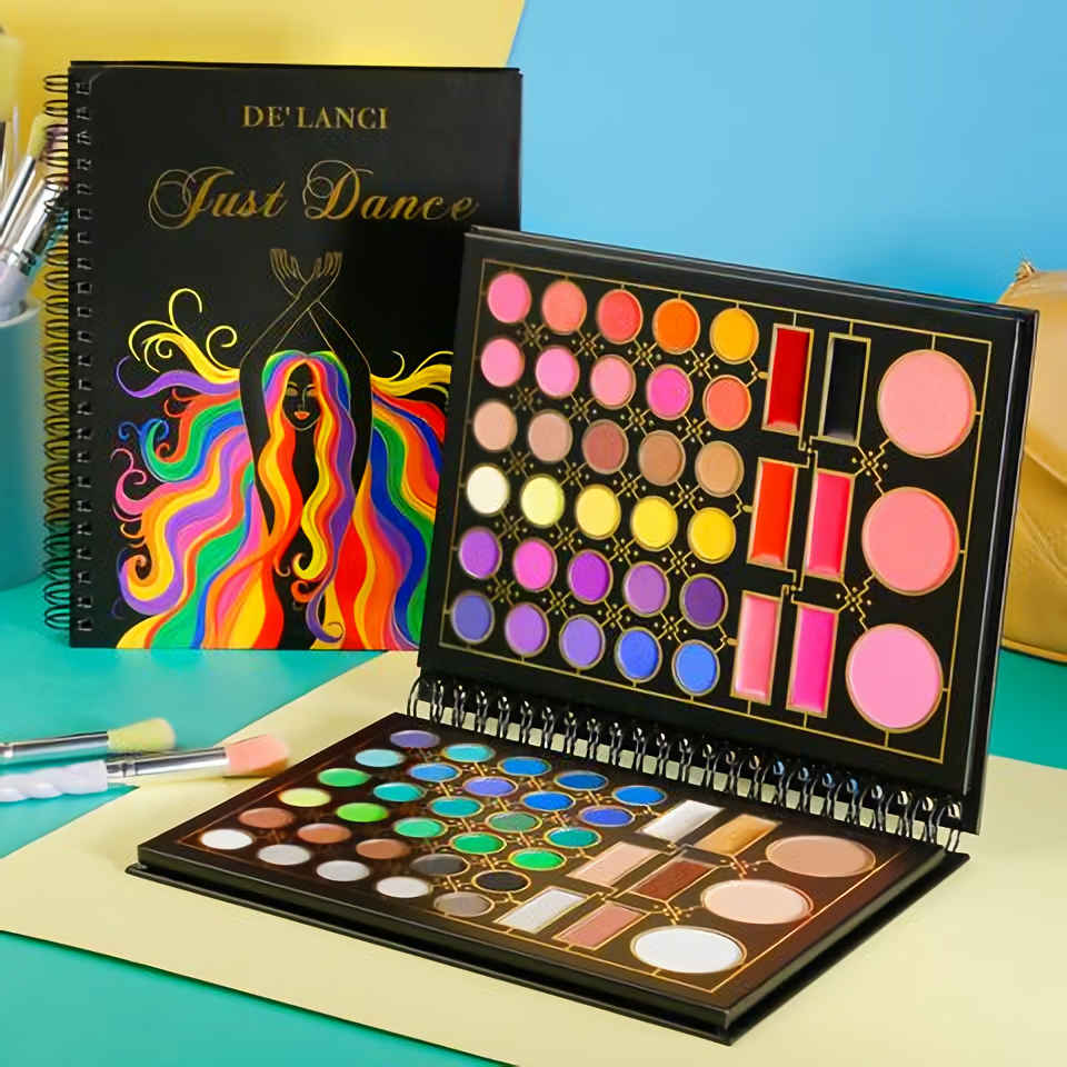 Buy DE ' LANCI JUST DANCE 78 COLORS MIXING MAKEUP PALETTE - 380 gm - Purplle