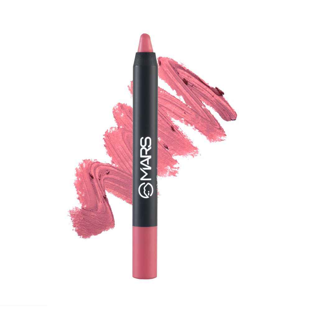 Buy MARS Won't Smudge Won't Budge Crayon Lipstick up to 12 Hours Stay | Matte Finish | Waterproof | Won't Smudge Won't Budge Lip Crayon (3.5 gm) (15-I am Bold) - Purplle