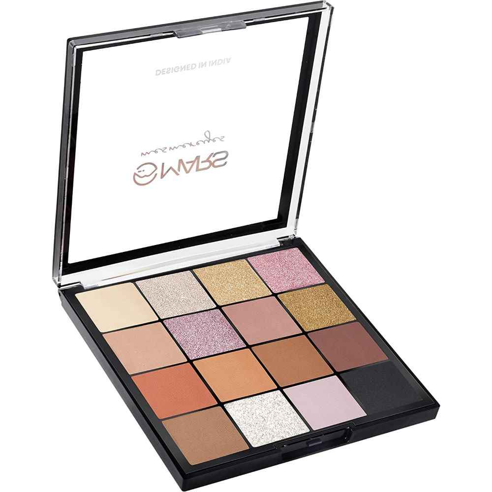 Buy MARS Highly Pigmented Mesmereyes Smoky Eyes, 16-Color Eyeshadow Palette | Multicolor | Matte Finish | Shimmery Eye Shadow Palette (20.8 gm) (02-Multicolor) - Purplle