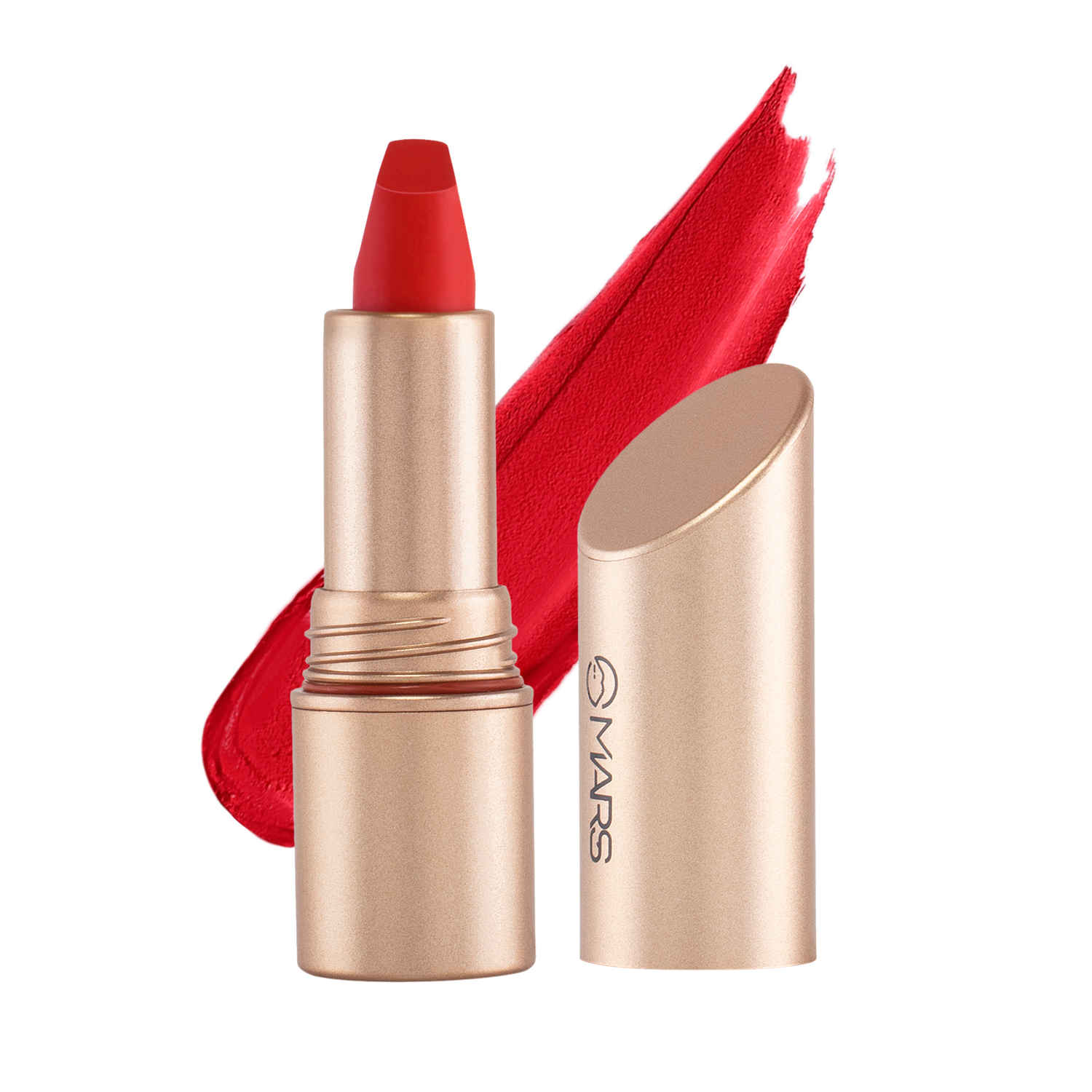 Buy MARS Long Lasting Matinee Lipstick for Women | Matte Finish | Transferproof & Smudge Proof | Highly Pigmented (3.5 gm) (01-Romantic Red) - Purplle