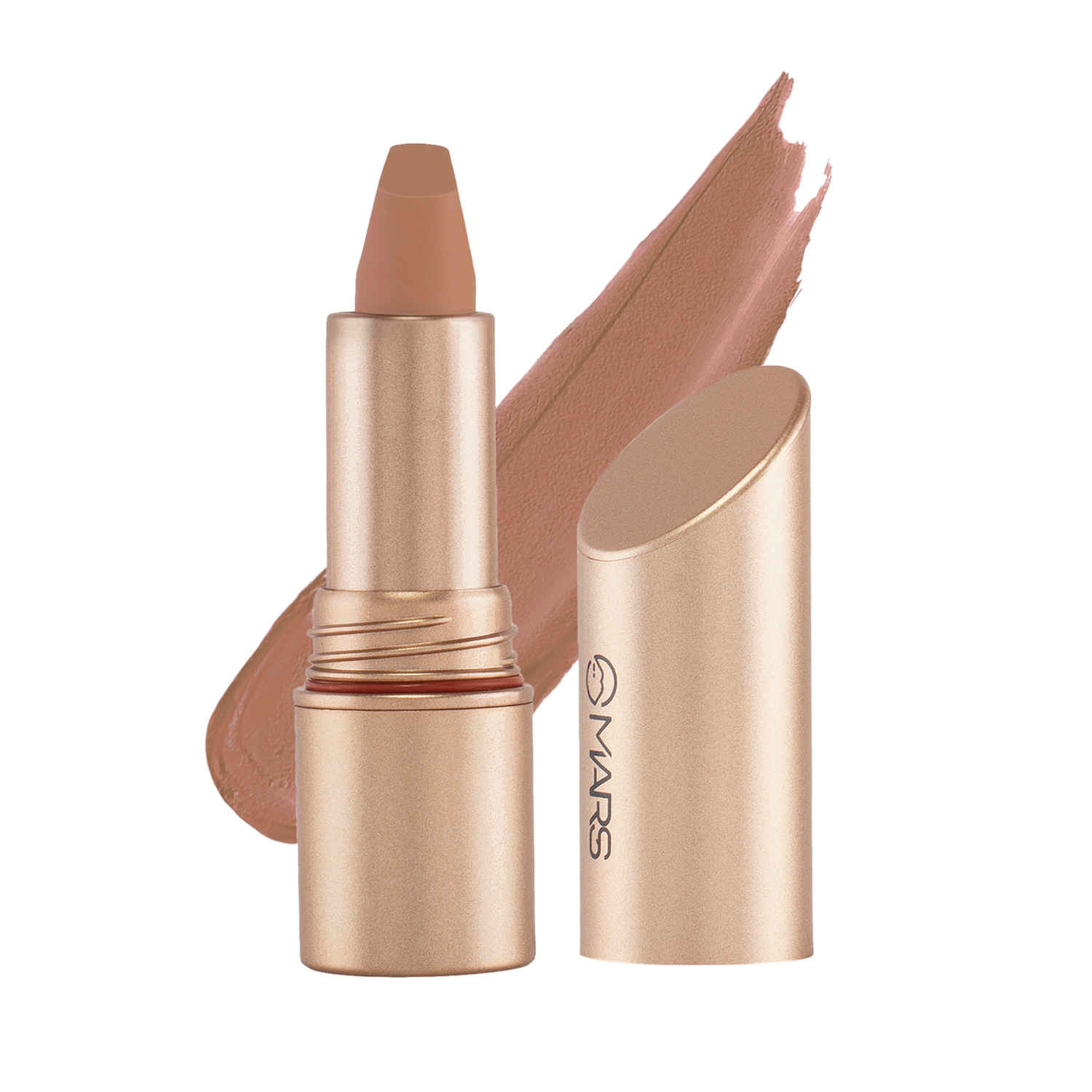 Buy MARS Long Lasting Matinee Lipstick for Women | Matte Finish | Transferproof & Smudge Proof | Highly Pigmented (3.5 gm) (15-Nutty Delight) - Purplle