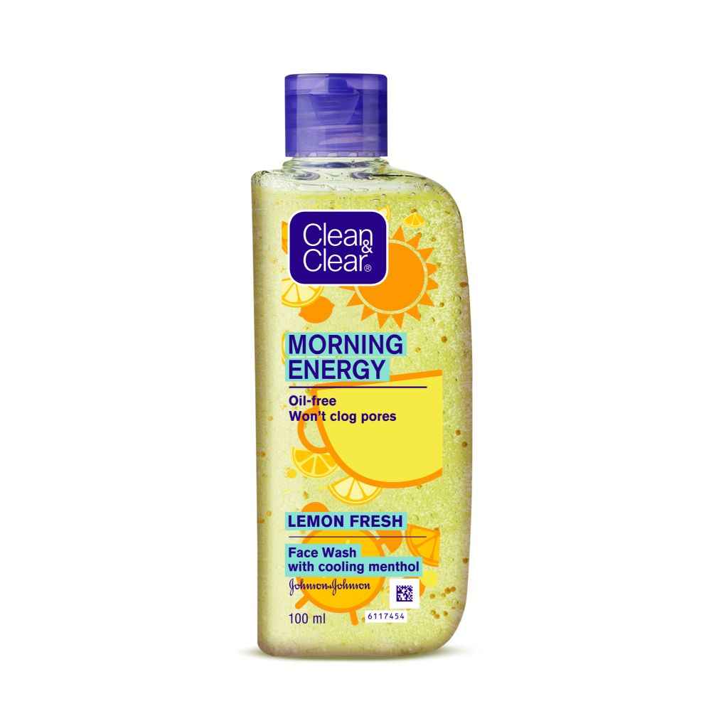 Buy Clean & Clear Morning Energy Lemon Fresh Face Wash 100ml - Purplle