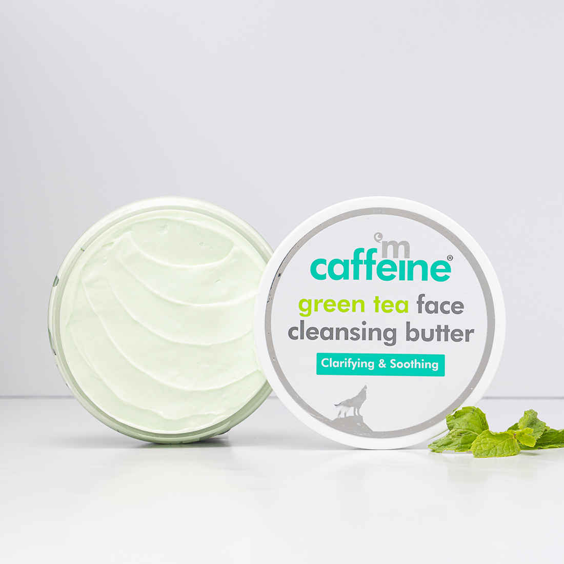 Buy mCaffeine Green Tea Face Cleansing Butter with Shea Butter & Vit E| Moisturizing & Gentle Makeup Remover & Face Cleanser | For All Skin Types - 100 gm - Purplle