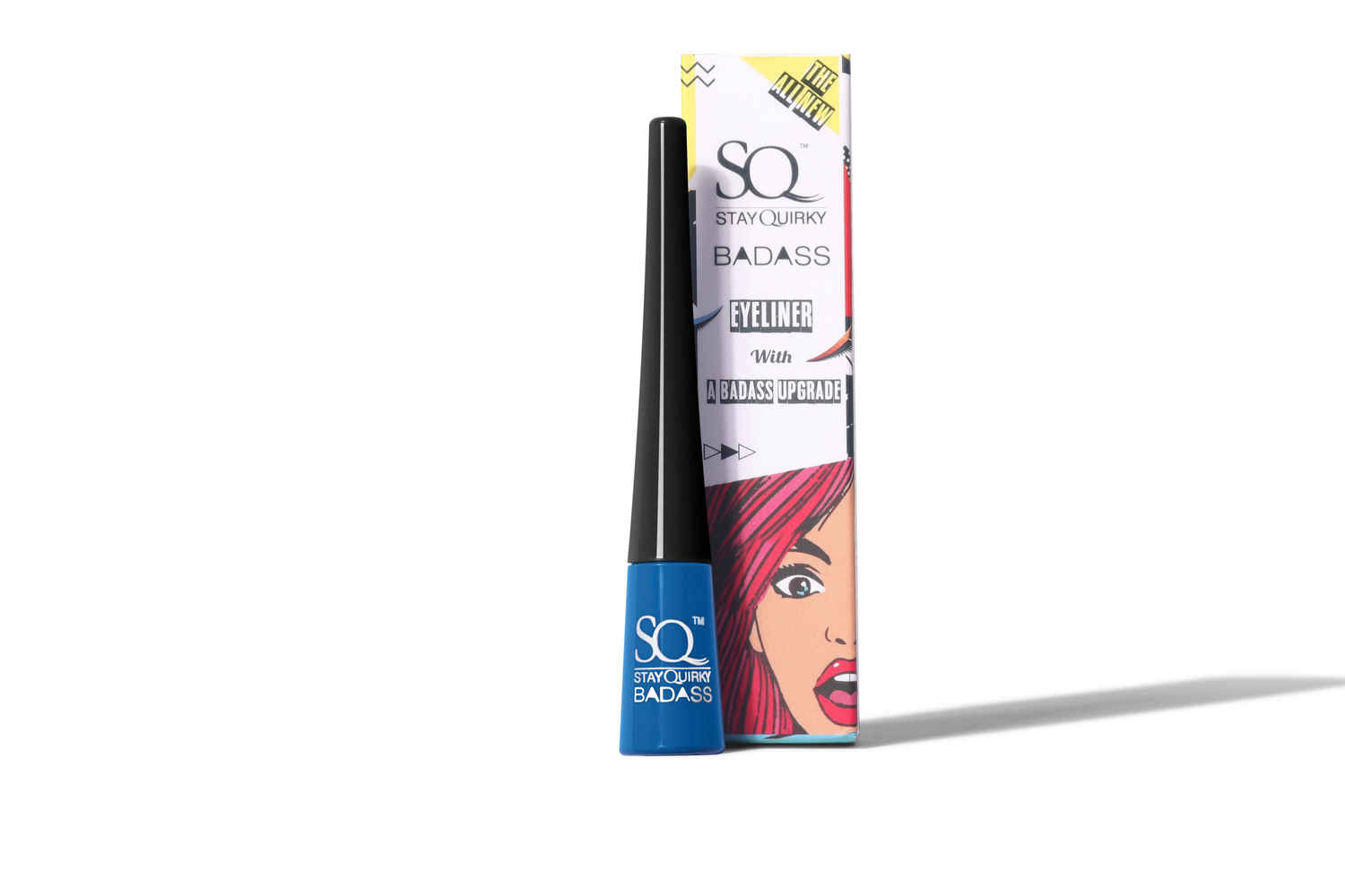 Buy Stay Quirky Badass Eyeliner with a Badass Upgrade - Blue (3.8 ml) - Purplle