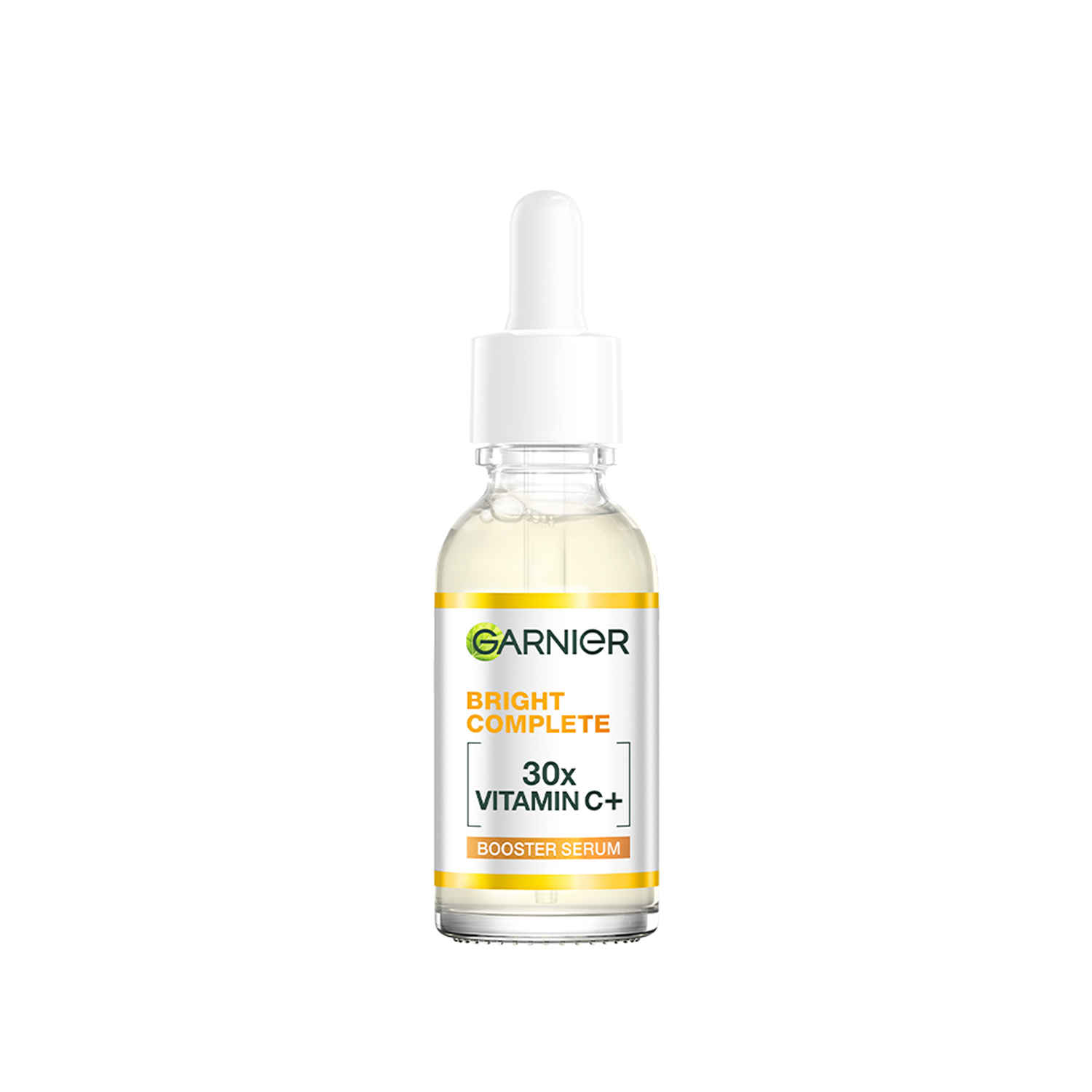 Buy Garnier Vitamin C + Face Serum for Skin Brightening with 2% Niacinamide & 0.5% BHA, 30 ml - Purplle