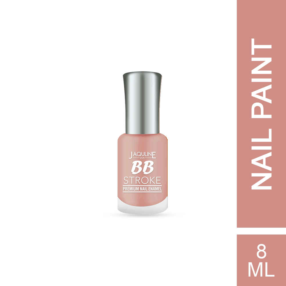 Buy Jaquline USA BB Stroke Premium Nail Enamel 06 Caramel Drop 8ml - Purplle