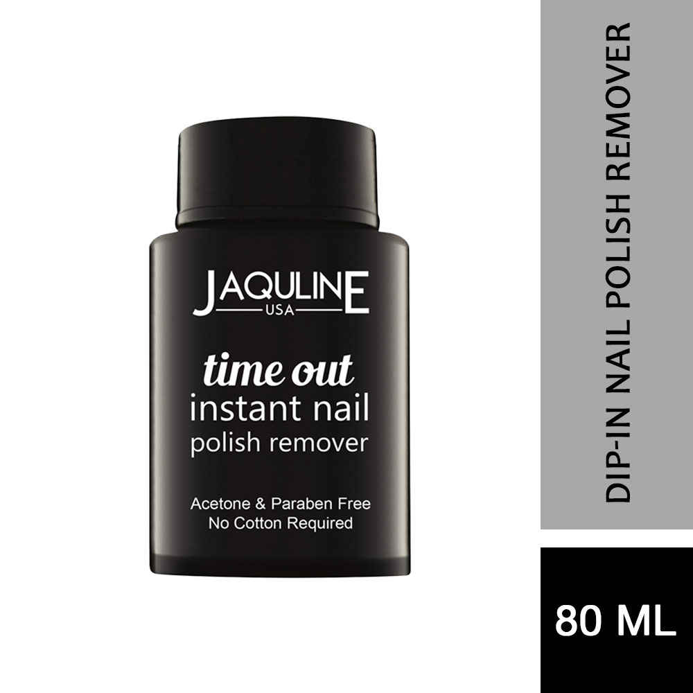 Buy Jaquline USA Time out Instant Nail Polish Remover 80 ml - Purplle