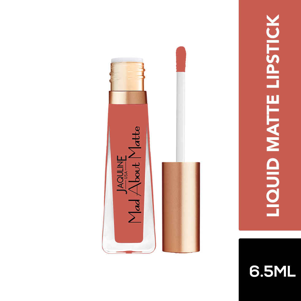 Buy Jaquline USA Mad About Matte Liquid Lipstick SPRING FLING 6.5ml - Purplle