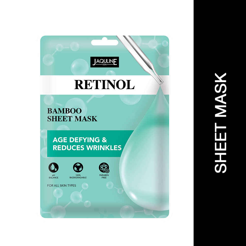 Buy Jaquline USA Retinol Sheet Mask - Purplle