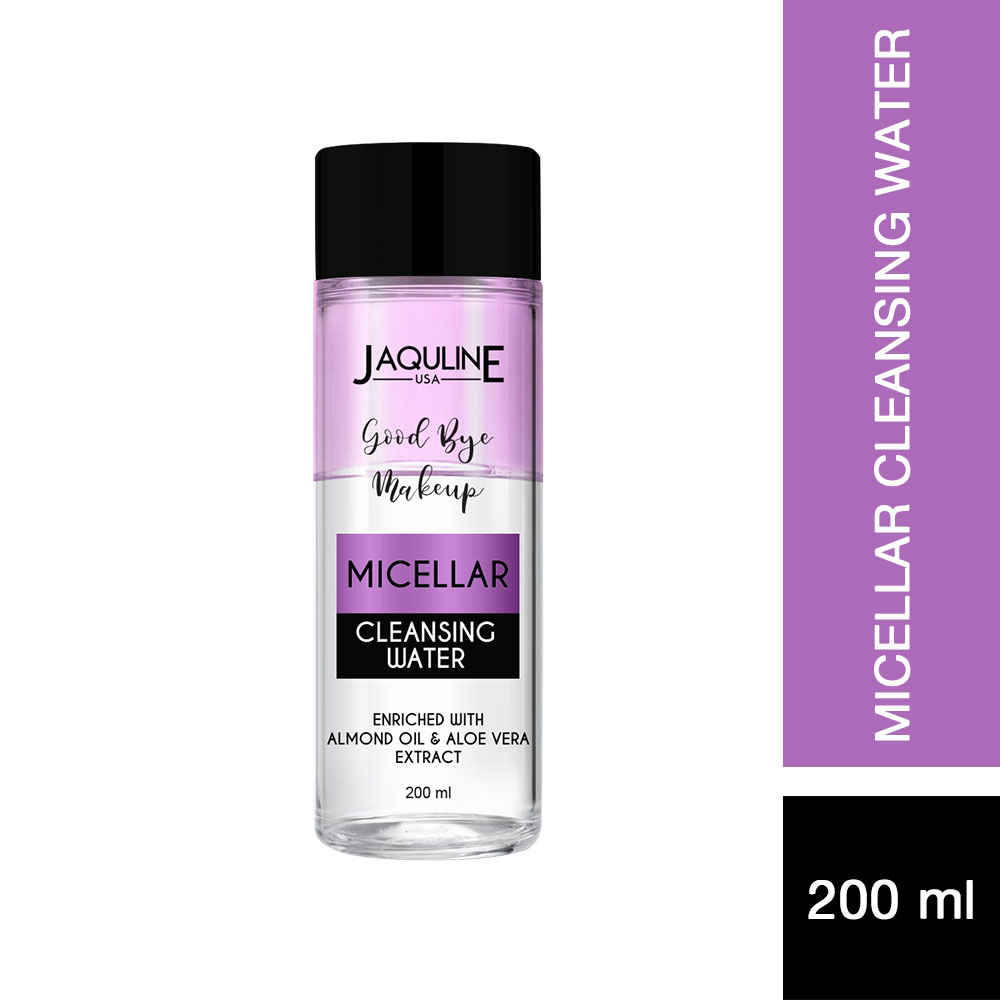 Buy Jaquline USA Goodbye Makeup Micellar Cleansing Water - Purplle