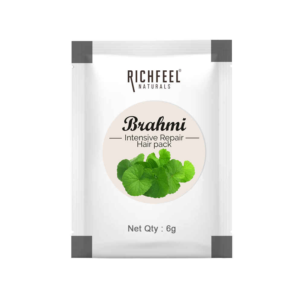 Buy Richfeel Brahmi Hair Pack 10 gm - Purplle