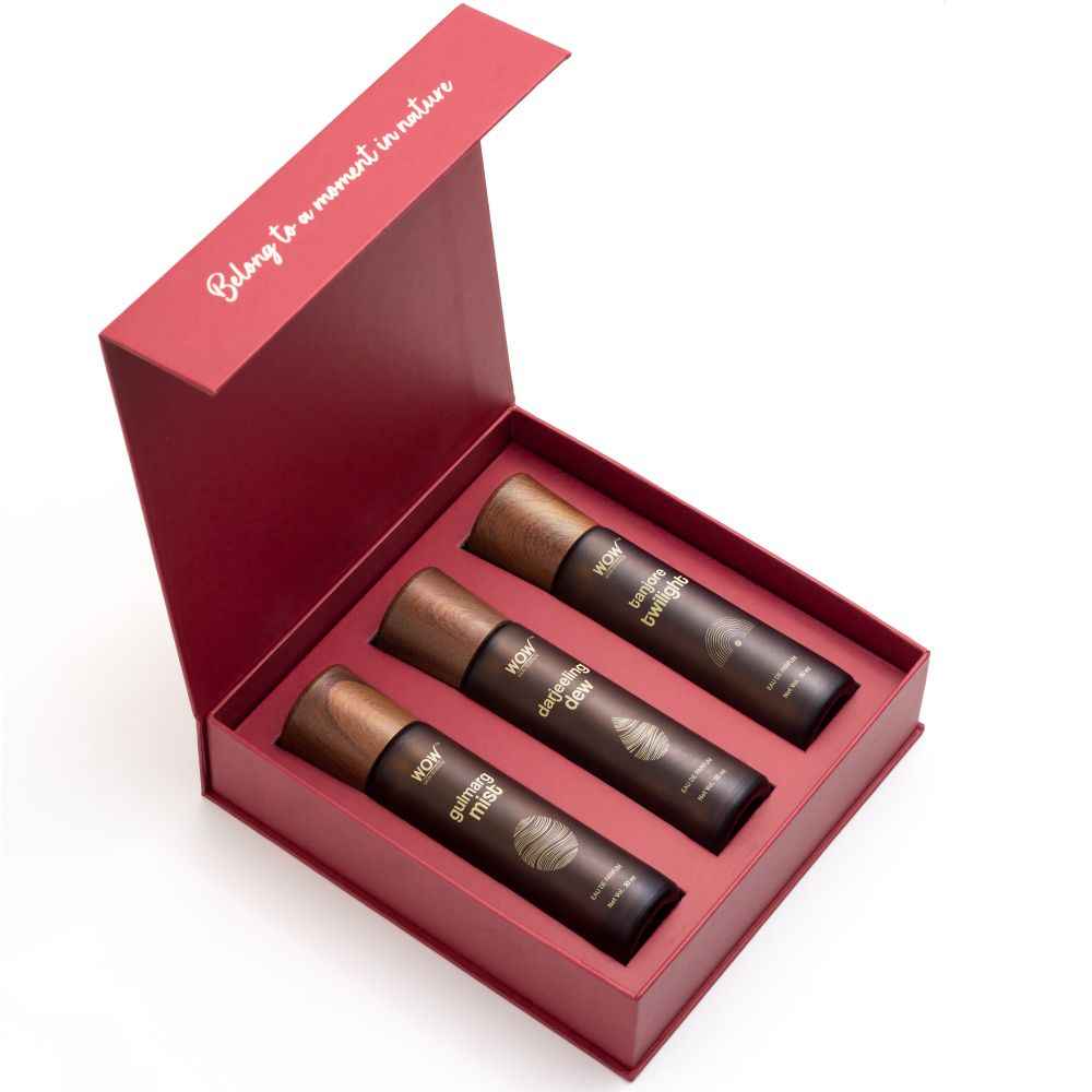 Buy WOW Skin Science Eau De Parfum Premium Luxury Perfume Gift Set 3x30 ml for Him & Her | All Day Fragrance | Long Lasting Scent | Luxury Valentines Day Gift For Men & Women | Pack of 3 - Purplle