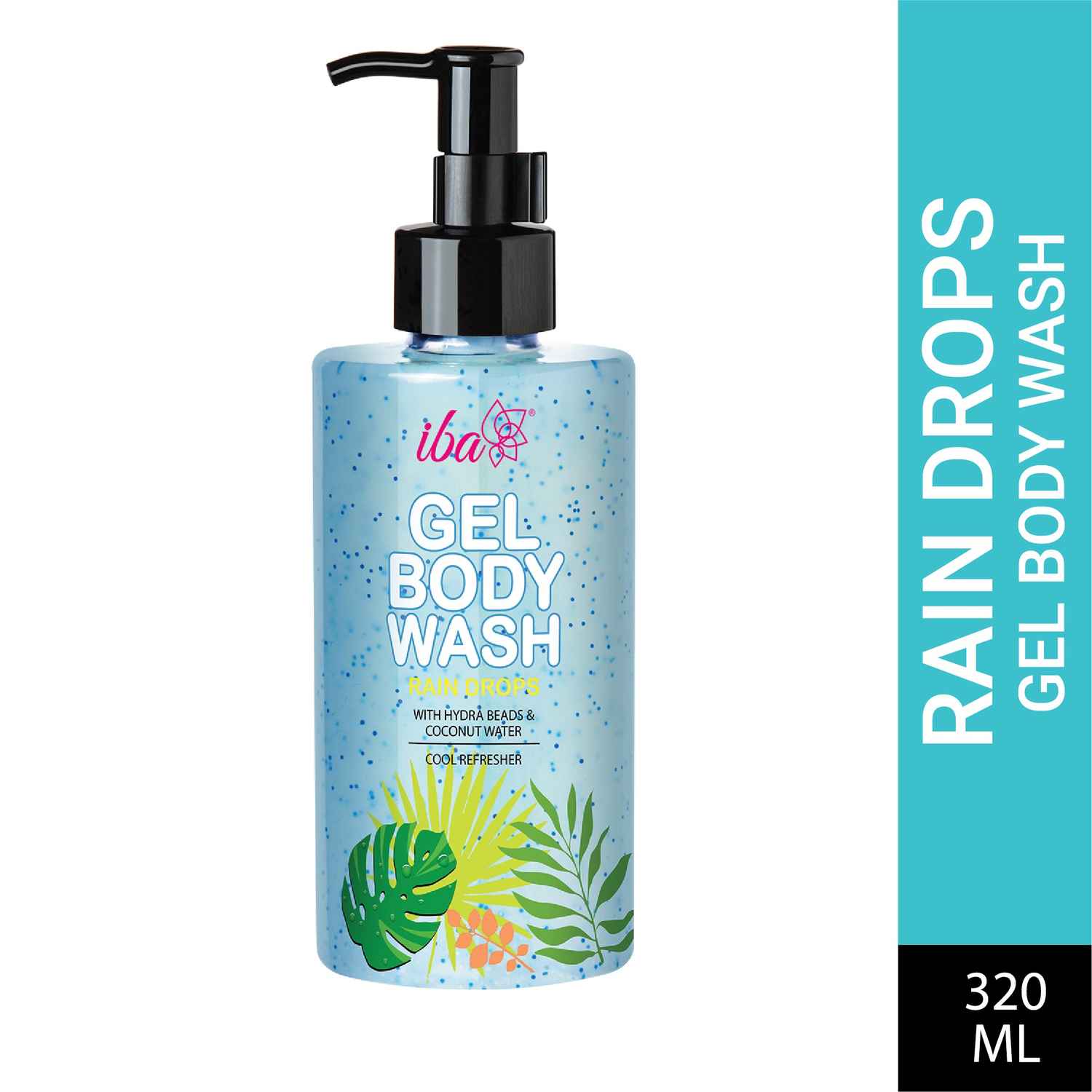Buy Iba Rain Drops Gel Body Wash, 320 ml l No Parabens No Sulfates l For Cleansing & Tan Removal - Purplle