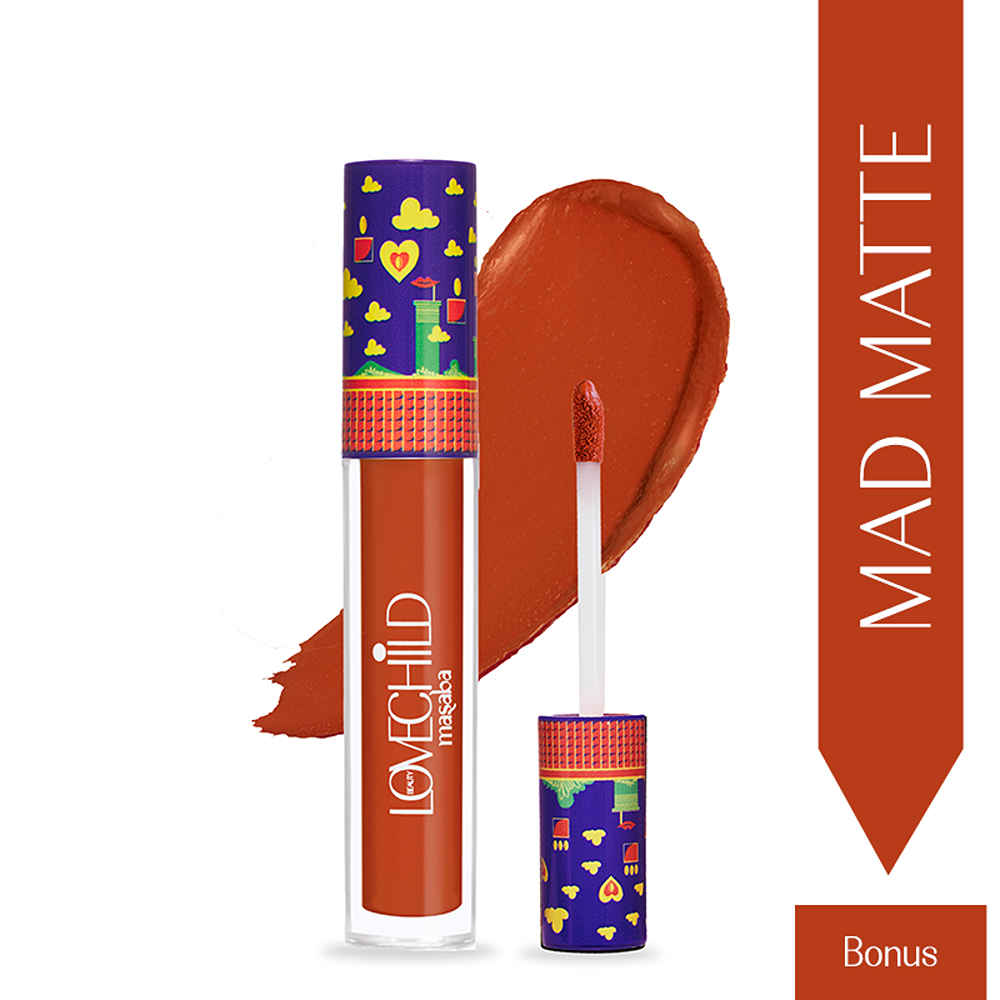Buy LoveChild Masaba - Game On! - 07 Bonus - Mad-Matte Liquid Lipstick 1 Pc - Purplle
