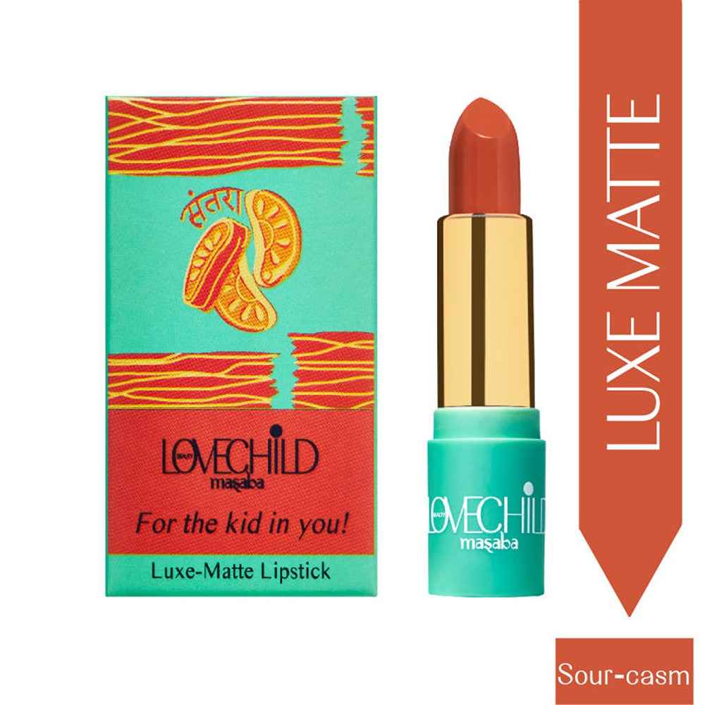 Buy LoveChild Masaba - For the Kid in You! - 09 Sour-casm - Luxe Matte Lipstick - Purplle