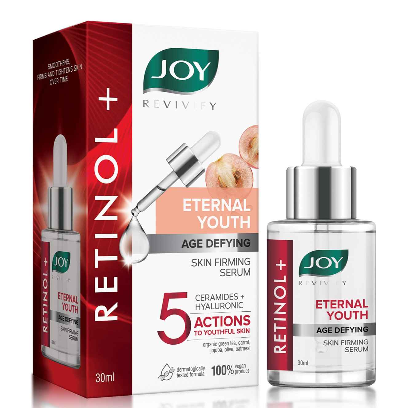 Buy Joy Revivify Retinol+ Eternal Youth Age Defying Skin Firming Face Serum 30 ml - Purplle