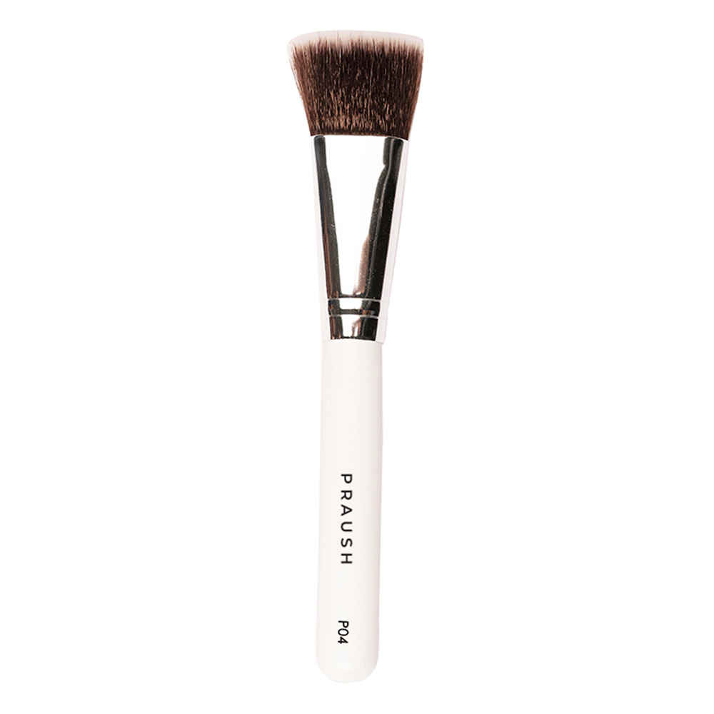 Buy PRAUSH BEAUTY (Formerly Plume) Professional Flat Contour Brush - P04 - 1 Pc - Purplle