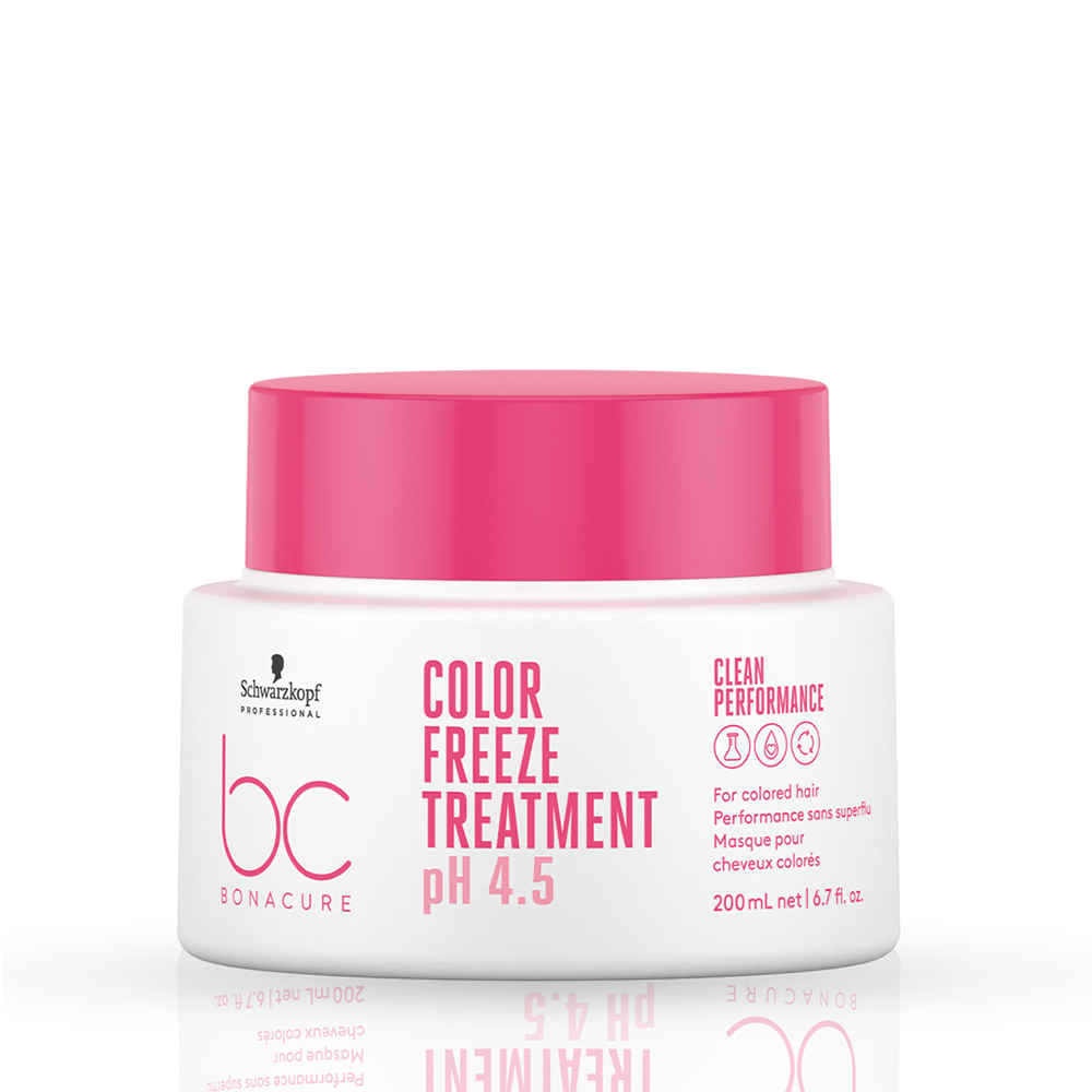 Buy Schwarzkopf Professional Bonacure pH 4.5 Color Freeze Treatment Mask for Colored Hair 200 ml - Purplle