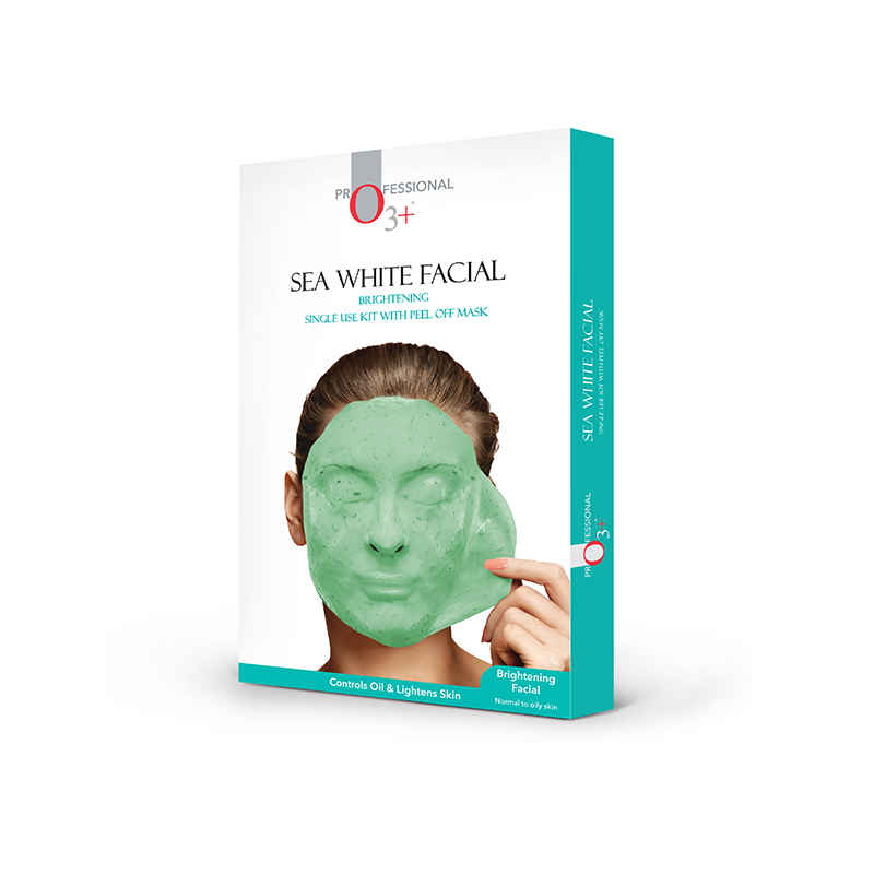 Buy O3+ Sea White Facial With Brightening Peel Off Mask (45 gm) - Purplle
