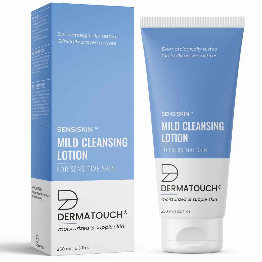Buy DERMATOUCH Mild Cleansing Lotion for Sensitive Skin - 250 ml - Purplle