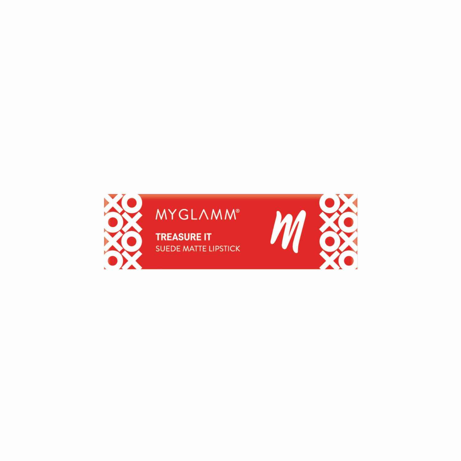 Buy MyGlamm Treasure IT Suede Matte Lipstick-Love Amore-4.2 gm - Purplle