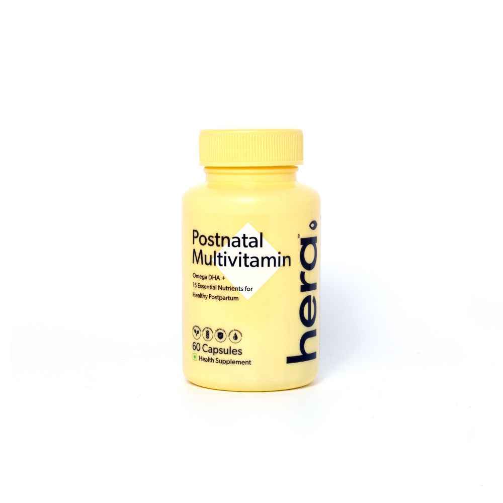 Buy Hera Postanatal Multivitamin 60 Capsules - Purplle