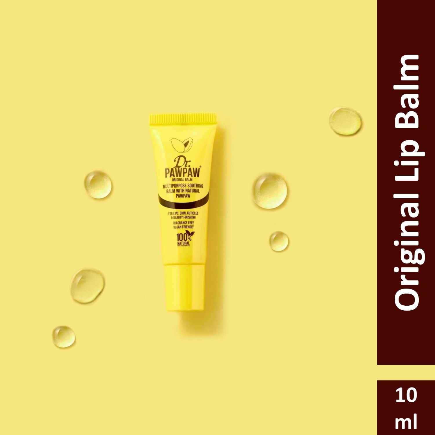 Buy Dr.PAWPAW Original Lip Balm (10 ml) | No Fragrance Balm, For Lips, Skin, Hair, Cuticles, Nails, and Beauty Finishing - Purplle