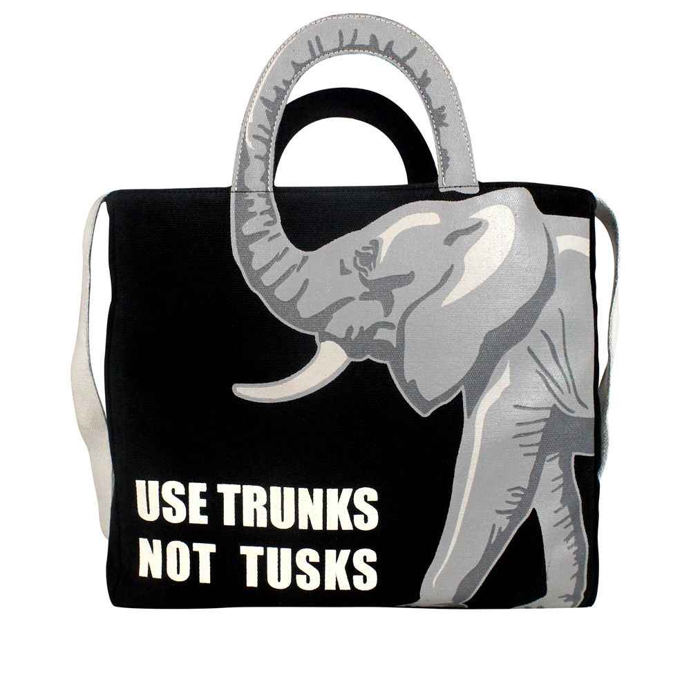 Buy Colorbar Co-Earth The Trumpet Tote - Carbon Black (740 gm) - Purplle
