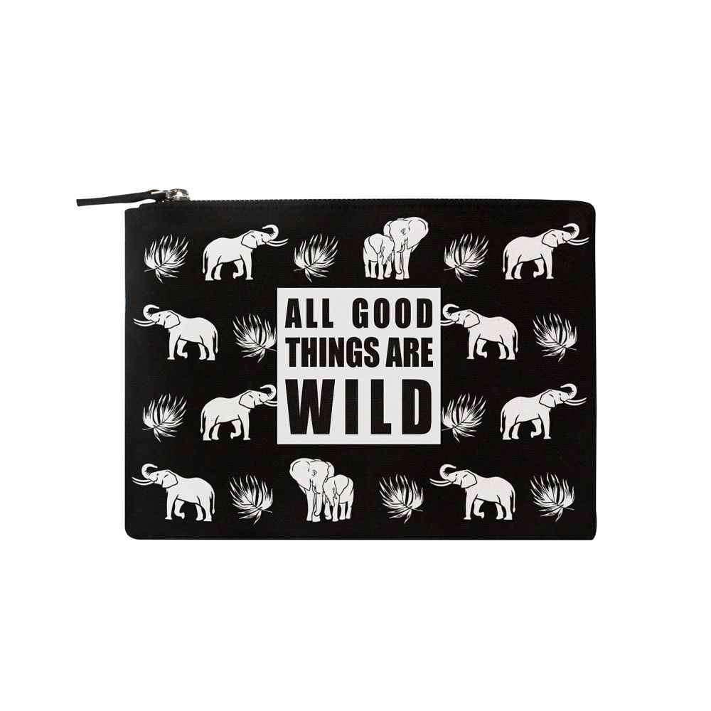 Buy Colorbar Co-Earth The Trumpet Flat Pouch - Carbon Black (80 gm) - Purplle