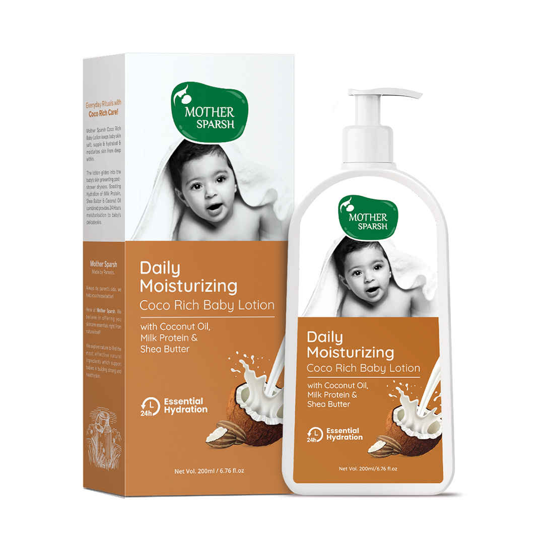 Mother Sparsh Daily Moisturizing Coco Rich Baby Lotion With