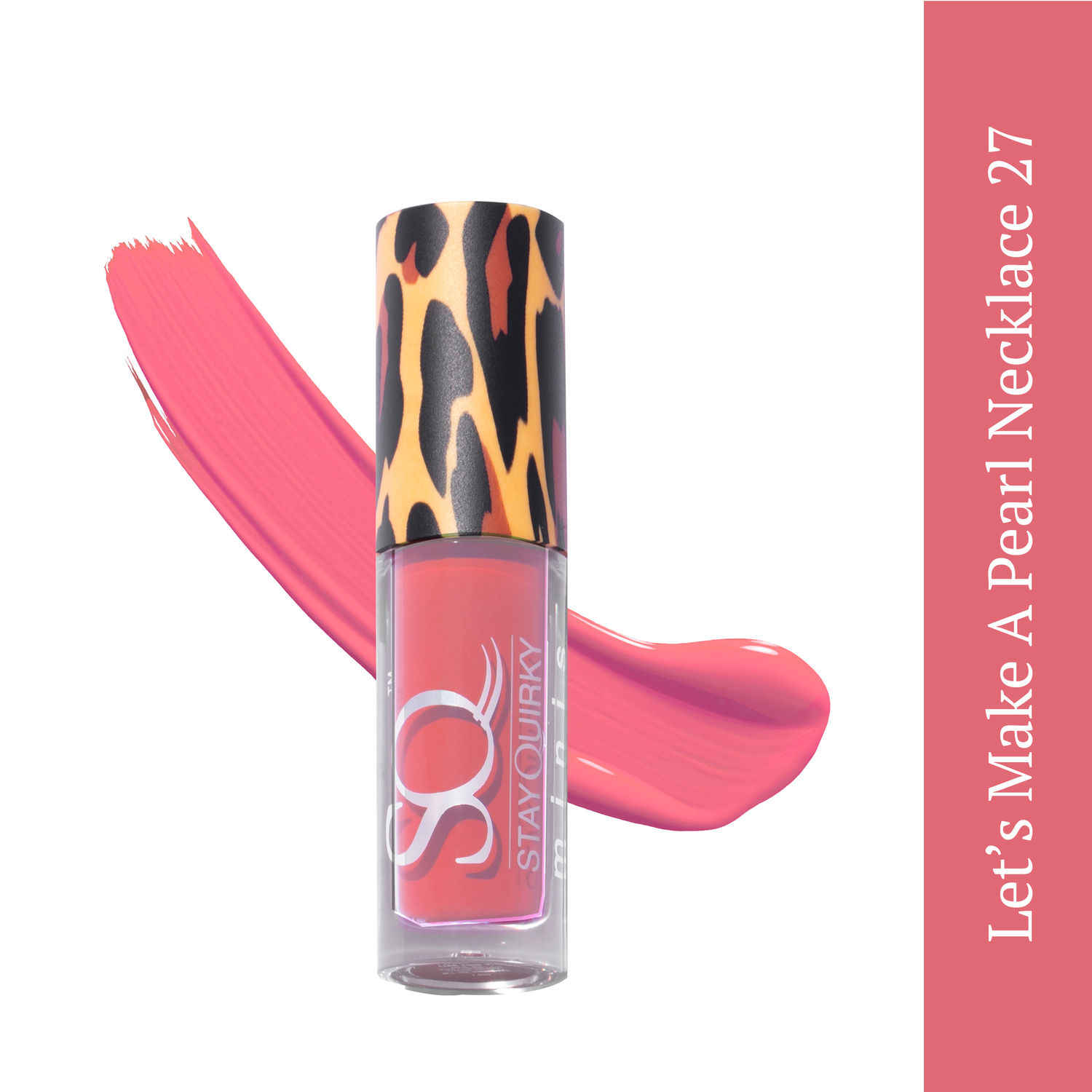 Buy Stay Quirky Mini Liquid Lipstick Nude - Let's Make a Pearl Necklace 27 | Highly Pigmented | Non-drying | Long Lasting | Easy Application | Water Resistant | Transferproof | Smudgeproof (1.6 ml) - Purplle