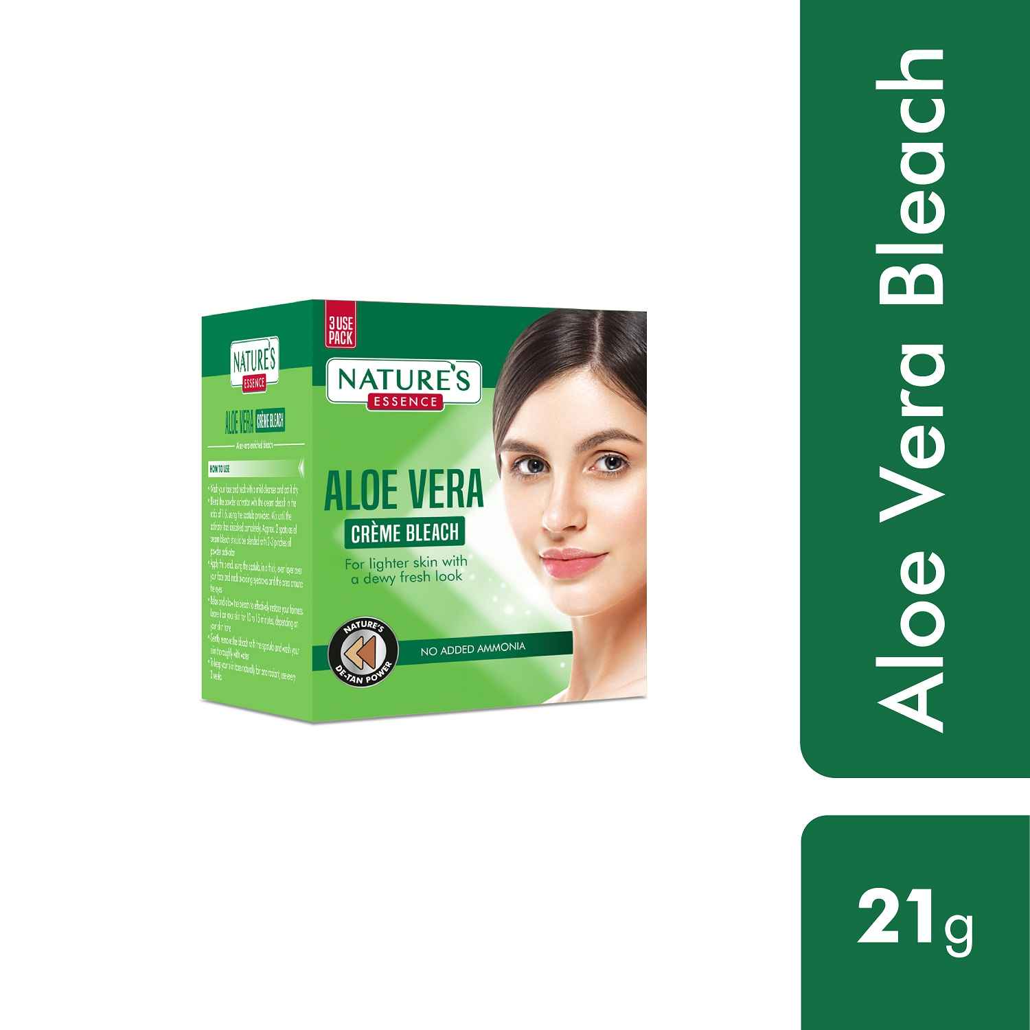 Buy Nature's Essence Aloe Vera Creme Bleach (21 gm) - Purplle