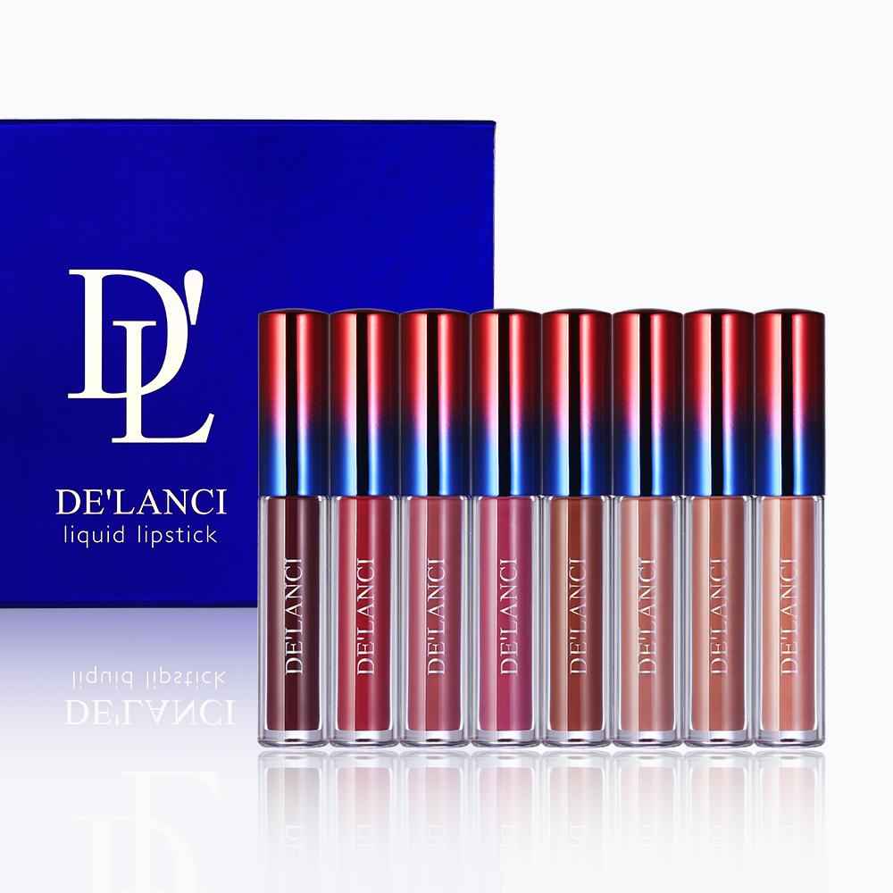 Buy DE ' LANCI Liquid Lipstick Combo of 8 - Purplle